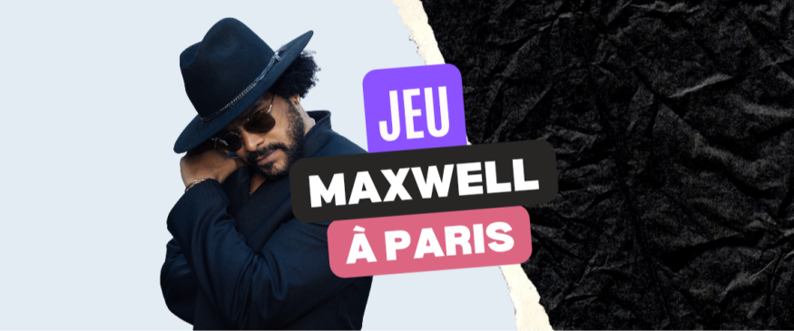 Maxwell à Paris : vos places - Soul Addict - Le site de l'Urban-Soul Culture