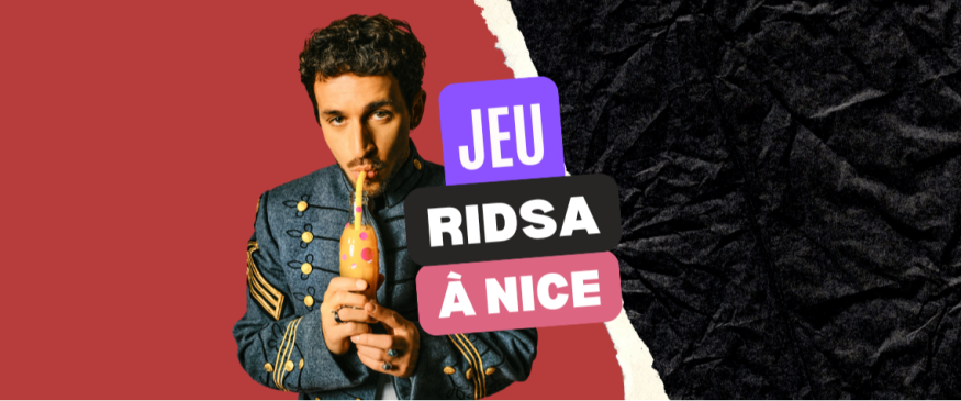 Ridsa au Frigo 16 à Nice : vos PASS - Soul Addict - Le site de l'Urban-Soul Culture