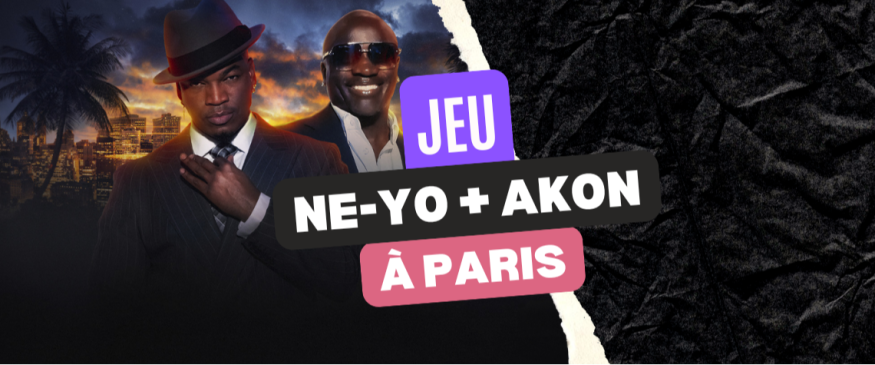 Ne-Yo + Akon à Paris : vos places - Soul Addict - Le site de l'Urban-Soul Culture