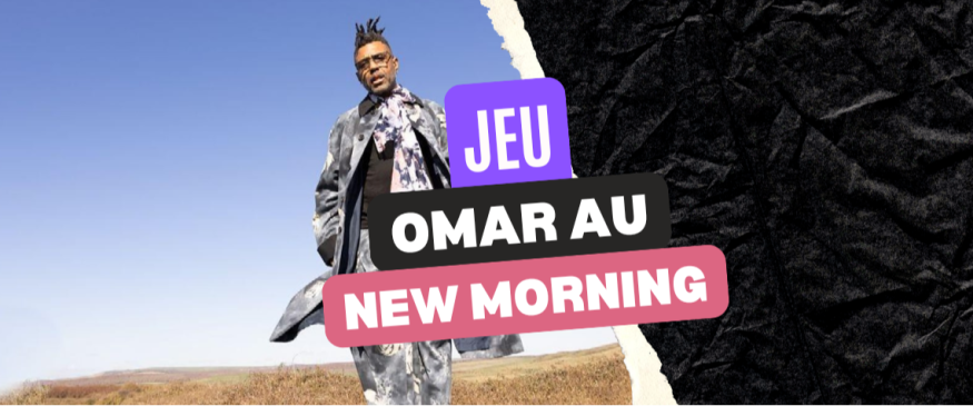 Omar au New Morning à Paris : vos PASS - Soul Addict - Le site de l'Urban-Soul Culture