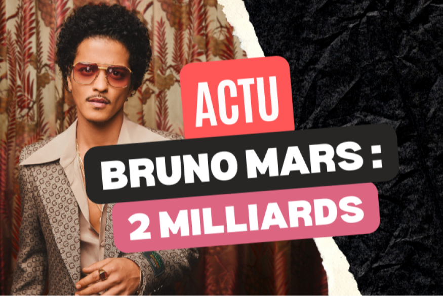 Bruno Mars dépasse les 2 milliards