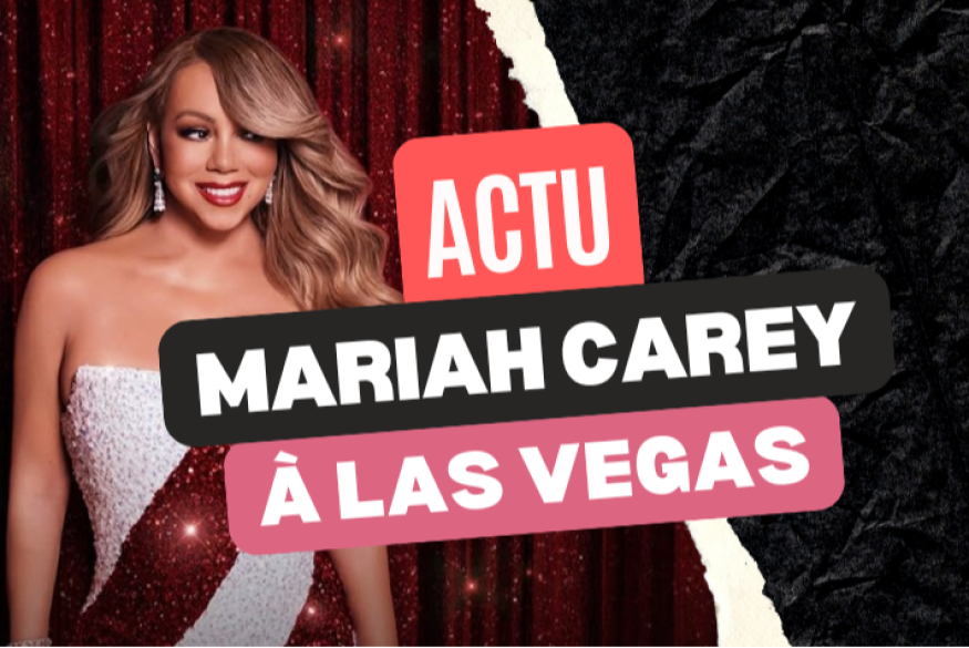 Mariah Carey à Las Vegas fin 2025