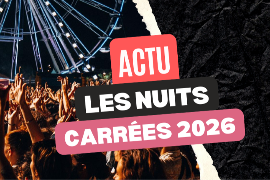 Nuits Carrées 2026 à Antibes : la prog complète